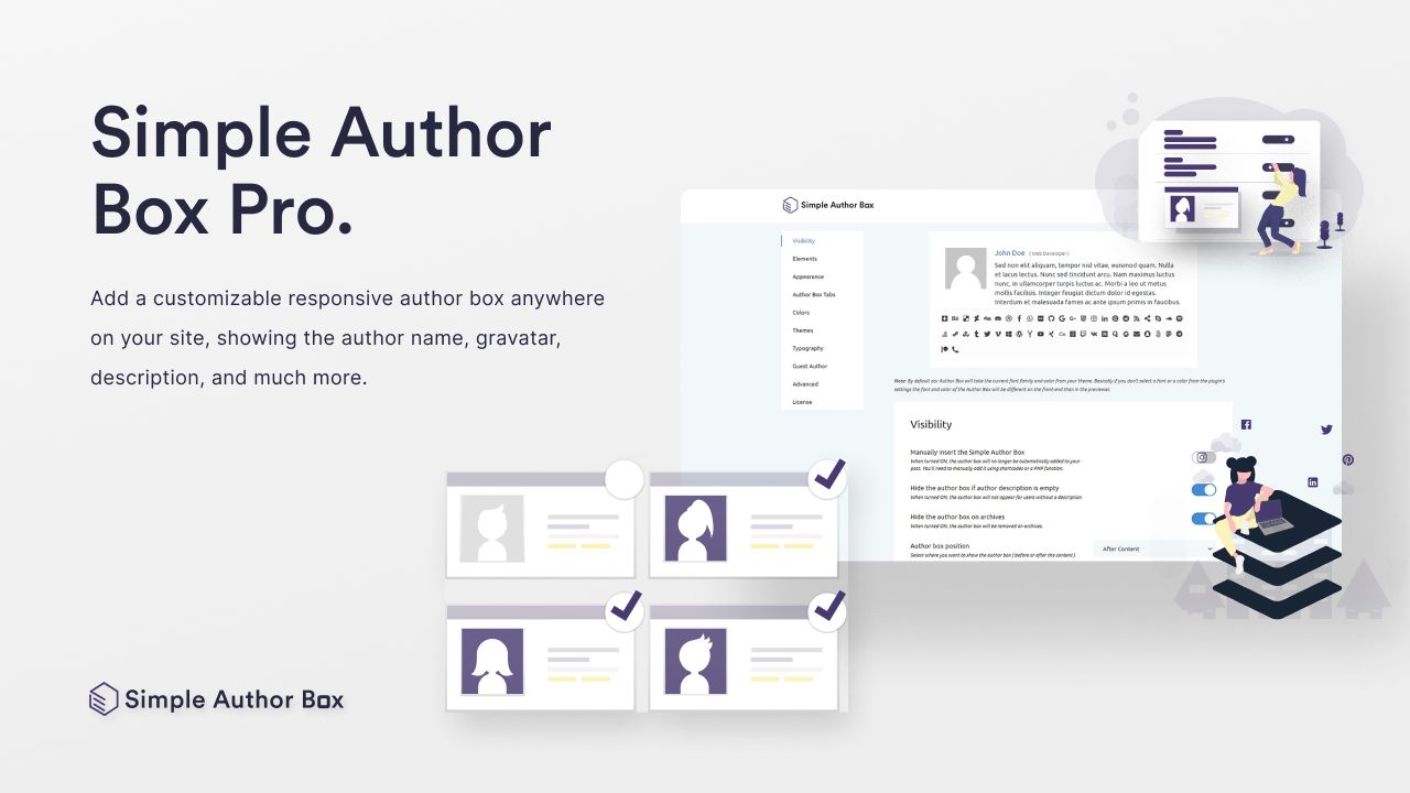 WP Simple Author Box