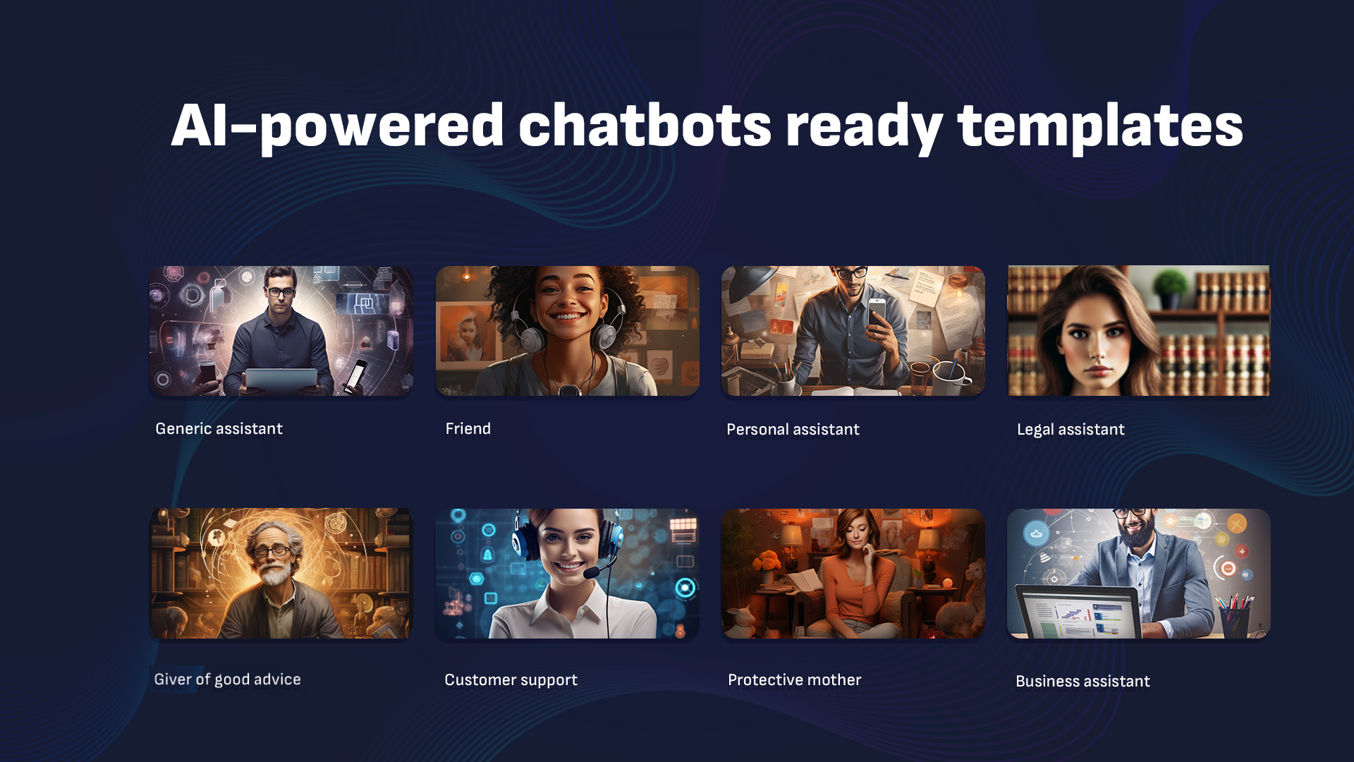 AI chatbot templates