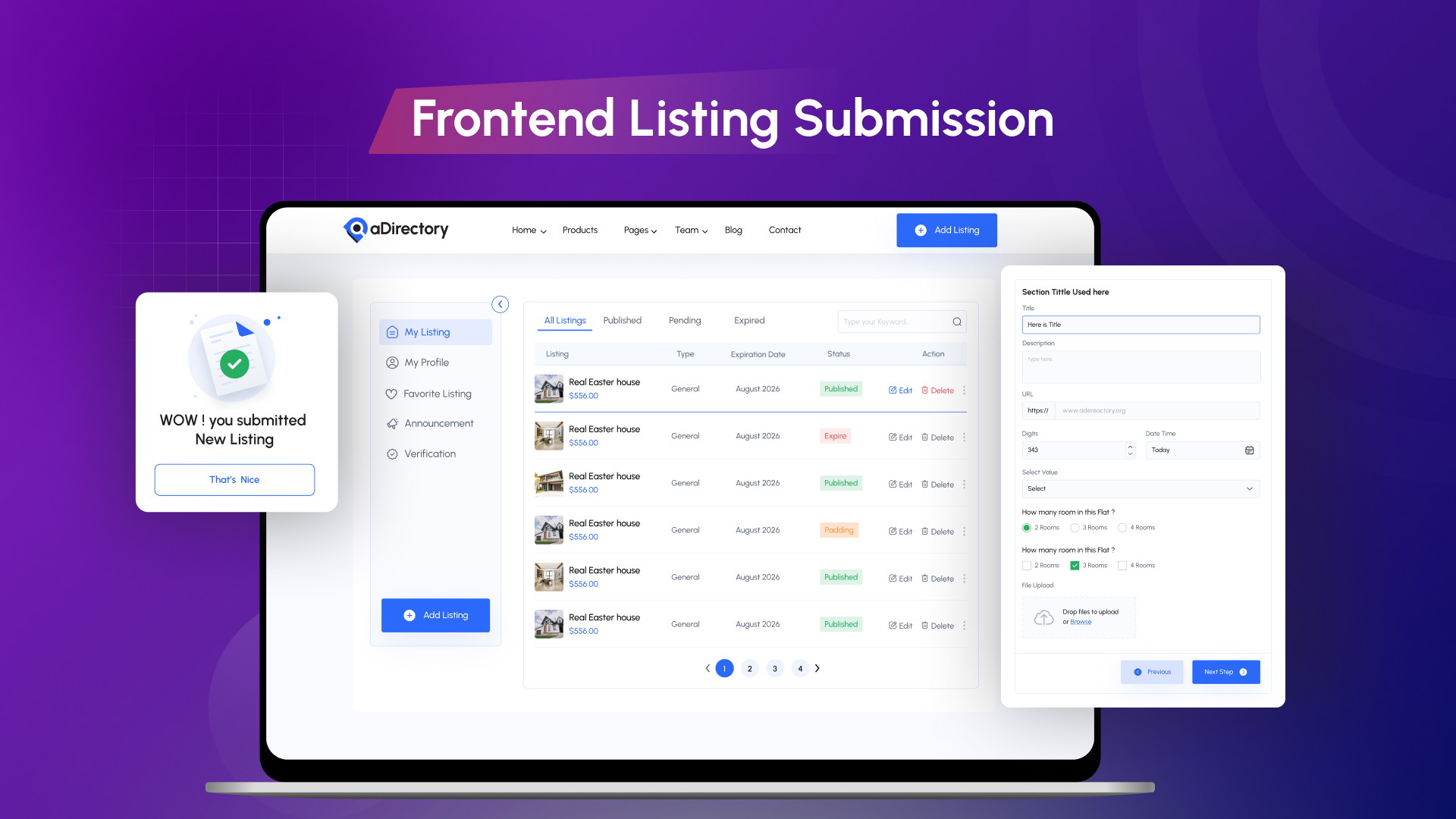 - Plugin thư mục WordPress có thể kiếm tiền aDirectory để tăng trưởng doanh thu