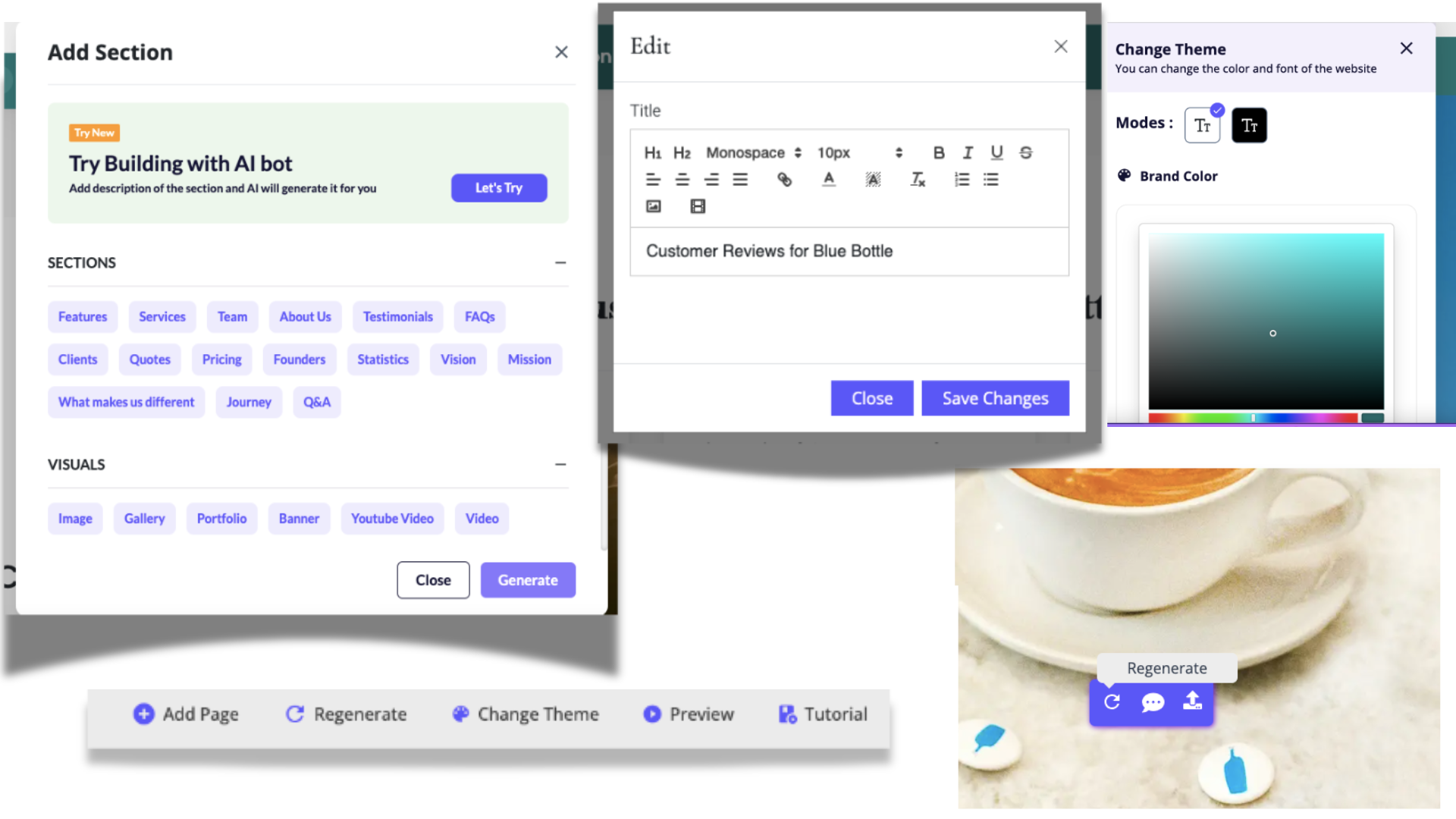 Tạo trang web dễ dàng cho mọi người Butternut AI hỗ trợ xây dựng trang web không cần mã
