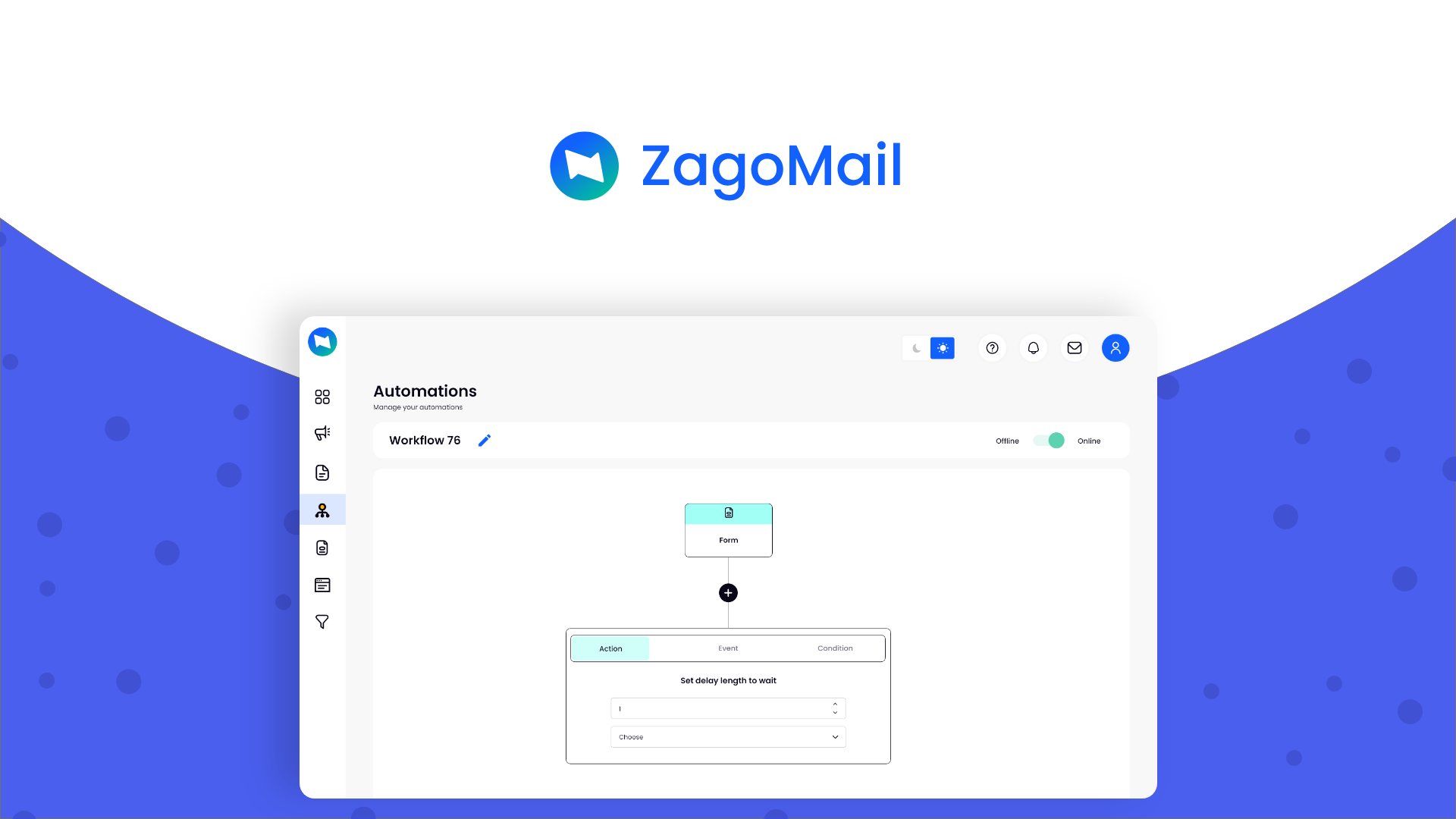 Nền tảng tiếp thị qua email Zagomail không lặp lại để thiết kế email, tự động hóa các chiến dịch và phát triển doanh nghiệp của bạn