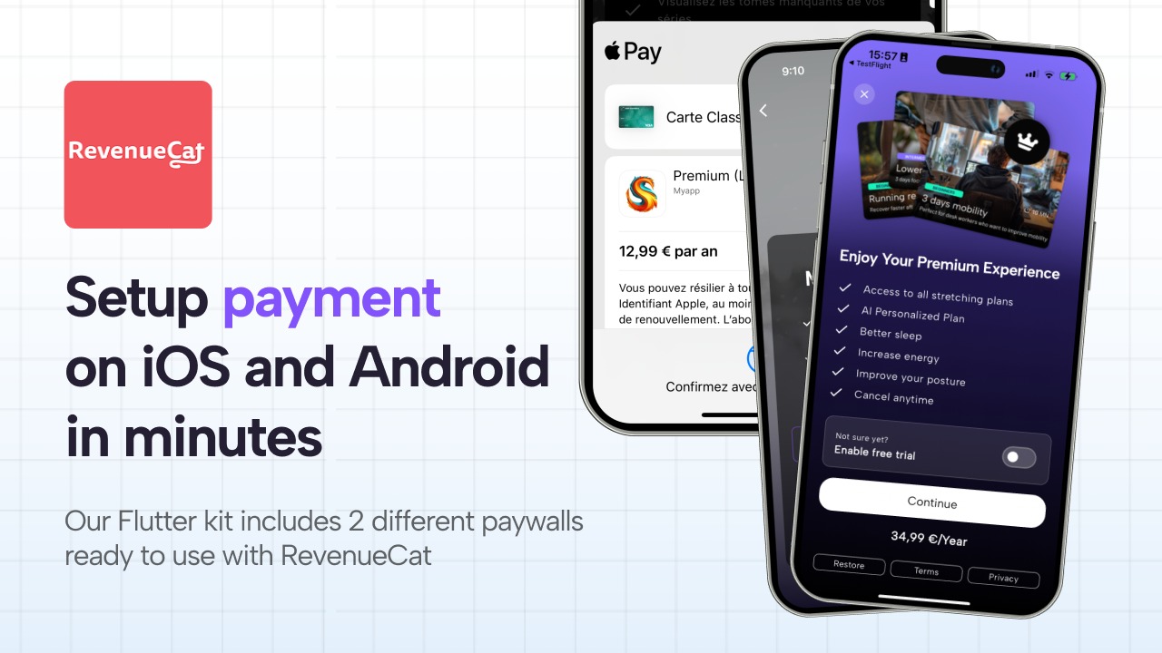 Tăng tốc độ khởi chạy ứng dụng dành cho thiết bị di động với mẫu Flutter này dành cho iOS và Android