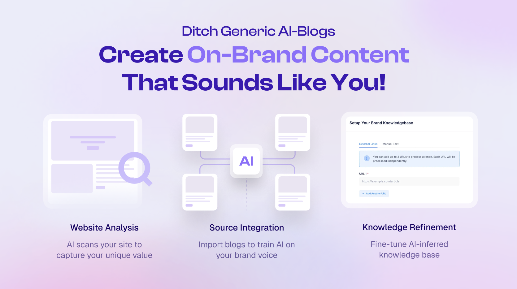 Người viết AI tạo các bài báo SEO về thương hiệu cho WordPress và phương tiện truyền thông xã hội
