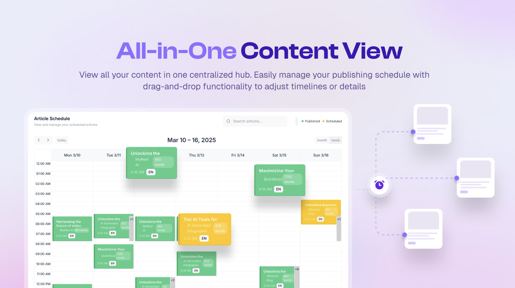 Người viết AI tạo các bài báo SEO về thương hiệu cho WordPress và phương tiện truyền thông xã hội